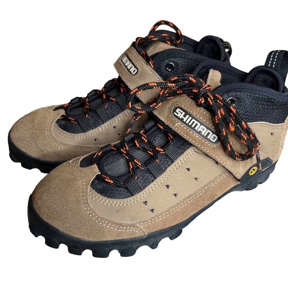 Shimano SPD SH-M057 Clip‎ on Suede Boot Mountain Biking Cycling Shoes Womens 7.5